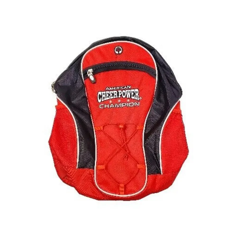 American Cheer Power Champion Backpack Cheerleader Competition Red Girls Gear